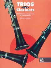 TRIOS FOR CLARINETS BOOK cover